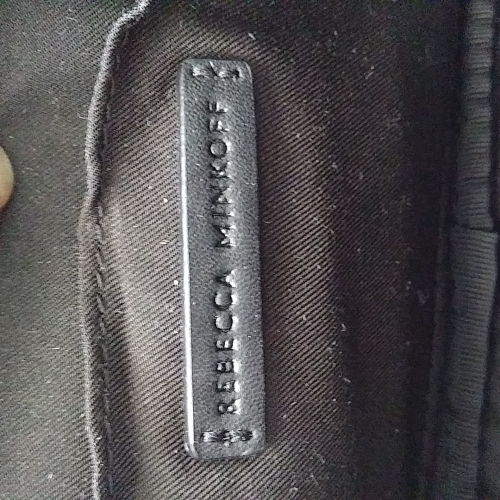 ❤Rebecca Minkoff Black Leather Crossbody Adjustable Strap Belt Bag NWT❤ - Picture 10 of 15